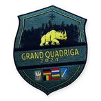 Patch oefening Grand Quadriga 2024 13 LtBrig, Verzenden, Landmacht, Nederland, Embleem of Badge