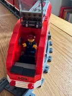 Lego City Trein 7938 met extra Wagon, Perron en  Sein, Kinderen en Baby's, Speelgoed | Duplo en Lego, Ophalen of Verzenden, Gebruikt