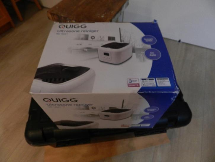 Quigg Ultrasoon reiniger, Witgoed en Apparatuur, Persoonlijke-verzorgingsapparatuur, Nieuw, Overige typen, Ophalen of Verzenden