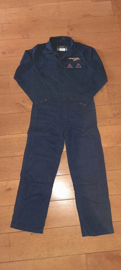Nieuwe kwaliteits overall MWear donkerblauw maat 48 / maat M, Diversen, Schoolbenodigdheden, Nieuw, Ophalen of Verzenden