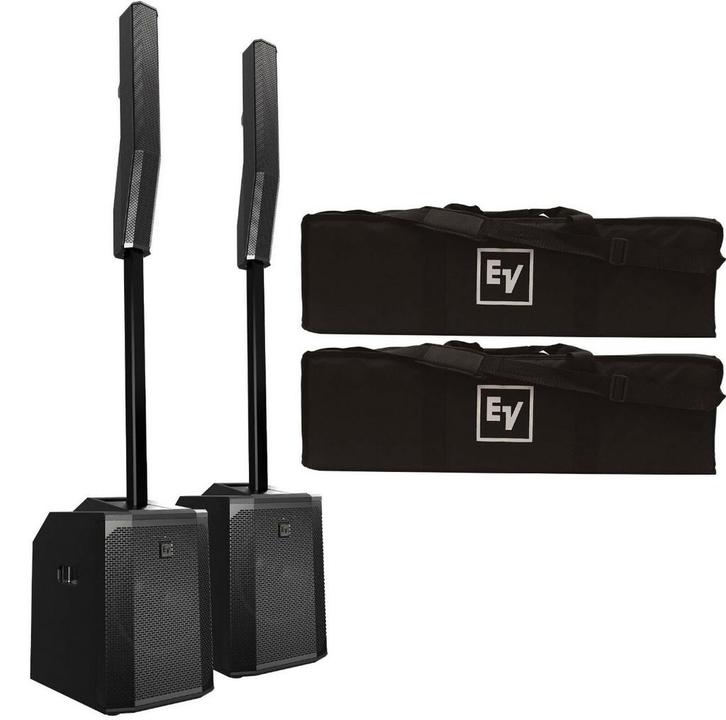 Evolve 50 actieve speaker set van electro voice, Muziek en Instrumenten, Versterkers | Keyboard, Monitor en PA, Zo goed als nieuw