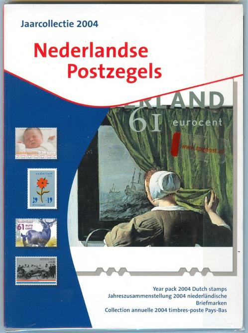 Jaarcollectie postzegels nederland postfris compleet 2004, Postzegels en Munten, Postzegels | Nederland, Postfris, Na 1940, Ophalen of Verzenden