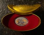 Niue 2 Dollar 2013 Lunar year of the Snake Oval colored 1OZ, Ophalen of Verzenden