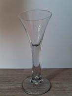 Antiek Loodglas Wijnglas, ca. 1750, Antiek en Kunst, Ophalen