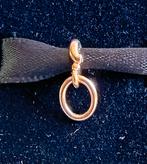 Pandora Geschreven Letter "O" Rosé Goud op Zilver, Pandora, Nieuw, Ophalen of Verzenden, 1 bedel