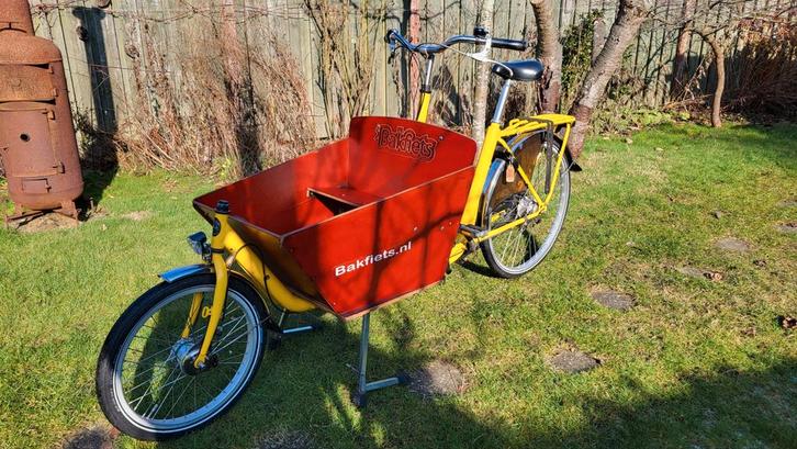 Fijne bakfiets, Fietsen en Brommers, Fietsen | Bakfietsen, Gebruikt, Overige merken, Ophalen