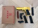 Gouden Desert Eagle Speelgoed Pistool, Ophalen of Verzenden, Zo goed als nieuw