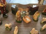 Antieke kerstgroep., Antiek en Kunst, Ophalen of Verzenden