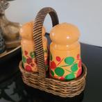 Vintage, Emsa peper & zout setje, Huis en Inrichting, Ophalen of Verzenden, Gebruikt, Kunststof, Los bestek