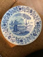 Delfts blauw wandbord royal sphinx by boch, Ophalen of Verzenden