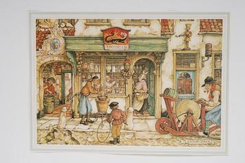 Apotheek “De Vlammende Draak“ - Anton Pieck beschikbaar voor biedingen