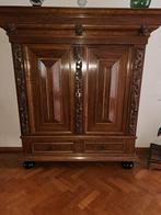 Grote  eiken servieskast, Antiek en Kunst, Antiek | Meubels | Kasten, Ophalen