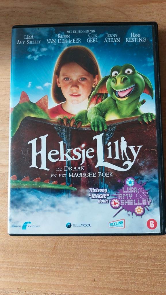 DVD Heksje Lilly - De draak en het magische boek, Cd's en Dvd's, Dvd's | Kinderen en Jeugd, Zo goed als nieuw, Avontuur, Vanaf 6 jaar