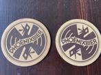 Phoenixbier bierviltje jaren 50/60. Doorsnede 11 cm., Ophalen of Verzenden, Gebruikt, Viltje(s), Overige merken