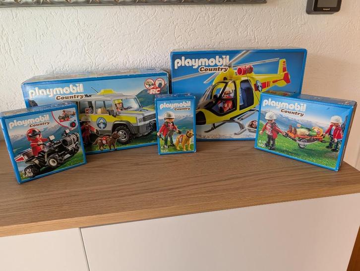 Playmobil Reddingswerk bergen 5427,5428, 5429,5430, 5431, Kinderen en Baby's, Speelgoed | Playmobil, Ophalen of Verzenden