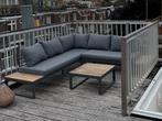 Hoek tuin lounge, Ophalen, 6 zitplaatsen, Aluminium, Zo goed als nieuw
