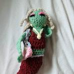 Zeemeermin knuffel handgemaakt gehaakt zacht fluffy knuffel, Kinderen en Baby's, Speelgoed | Knuffels en Pluche, Ophalen of Verzenden