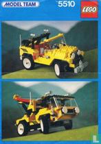 LEGO 5510 Tow Truck (Technic, 1986) vintage, Ophalen of Verzenden, Zo goed als nieuw, Complete set, Lego