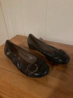 Elegante zwarte leren pumps van Gabor, maat 37,5 / 4,5, Gabor, Zo goed als nieuw, Zwart, Pumps