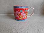 Mok 8,5x8 cm. Rood Bloem PiP Studio Pickwick, Huis en Inrichting, Keuken | Servies, Ophalen of Verzenden, Zo goed als nieuw, Overige stijlen