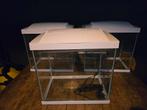 Diverse kleine aquaria te koop Superfish, Dieren en Toebehoren, Vissen | Aquaria en Toebehoren, Ophalen, Zo goed als nieuw, Leeg aquarium