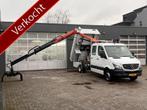 Mercedes-Benz Sprinter 516 2.2 CDI 432 Kipper Laadkraan Palf, Auto's, Bestelauto's, Stof, Gebruikt, 4 cilinders, Wit
