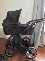 Mutsy Evo industrial grey kinderwagen 3 in 1., Gebruikt, Mutsy, Verstelbare duwstang, Ophalen