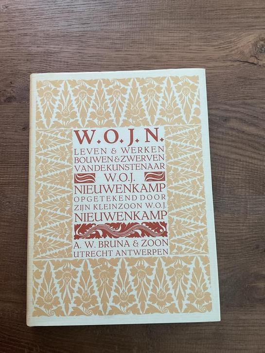 W.O.J. Nieuwenkamp: Leven & Werken - Architectuur Boek, Boeken, Kunst en Cultuur | Beeldend, Gelezen, Ophalen of Verzenden
