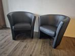 Leren sky fauteuil 2 stuks, Ophalen, 75 tot 100 cm, Zo goed als nieuw, Modern/Diverse interieurstijlen