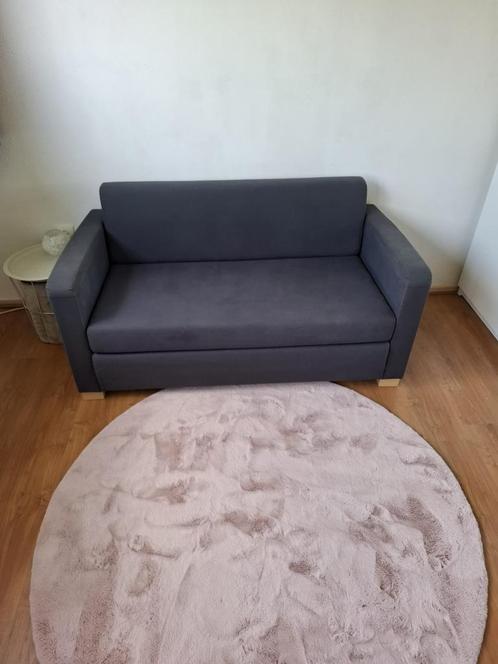 Solsta 2 zit/slaapbank ikea, Huis en Inrichting, Slaapkamer | Slaapbanken, Zo goed als nieuw, 120 cm, 200 cm, Tweepersoons, Grijs