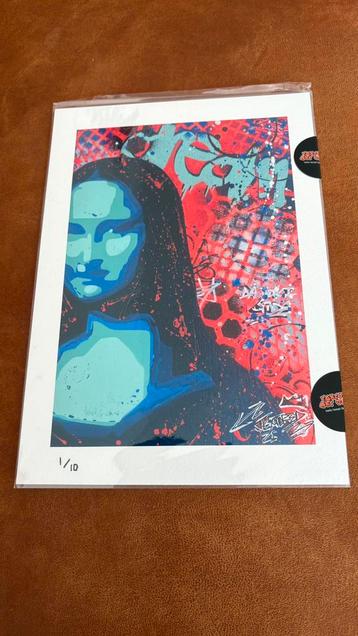 Textured (1993) – Mona– Gelimiteerde Kunstdruk 1/10 – 2025 beschikbaar voor biedingen