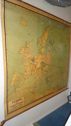 Schoolkaart van Europa uit 1932, Antiek en Kunst, Ophalen, Aardrijkskunde
