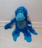 NIEUWE LEUKE BLAUWE AAP KNUFFEL MET KAARTJE, Ophalen of Verzenden, Nieuw, Overige typen