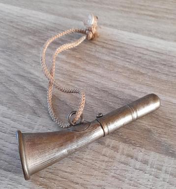 Te koop: Authentieke kleine jacht/boswachtershoorn – 10,2cm  beschikbaar voor biedingen