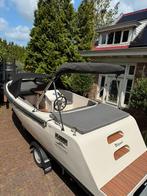 Nwstaat! Meersloep 600 20pk Honda VOL OPTIES teak bimini aud, 10 tot 30 pk, 6 meter of meer, Ophalen of Verzenden, Zo goed als nieuw