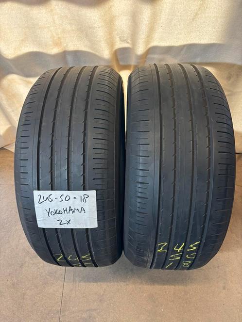 2x 245-50-18 - Yokohama Advan Sport V105 MO - Zomerbanden, Auto-onderdelen, Banden en Velgen, Band(en), Zomerbanden, 18 inch, 245 mm