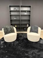 2x Serra draaifauteuil – off-white, Ophalen, Minder dan 75 cm, Zo goed als nieuw, Stof