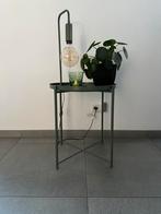Tafeltje, 45 tot 60 cm, Minder dan 55 cm, Metaal of Aluminium, Rond