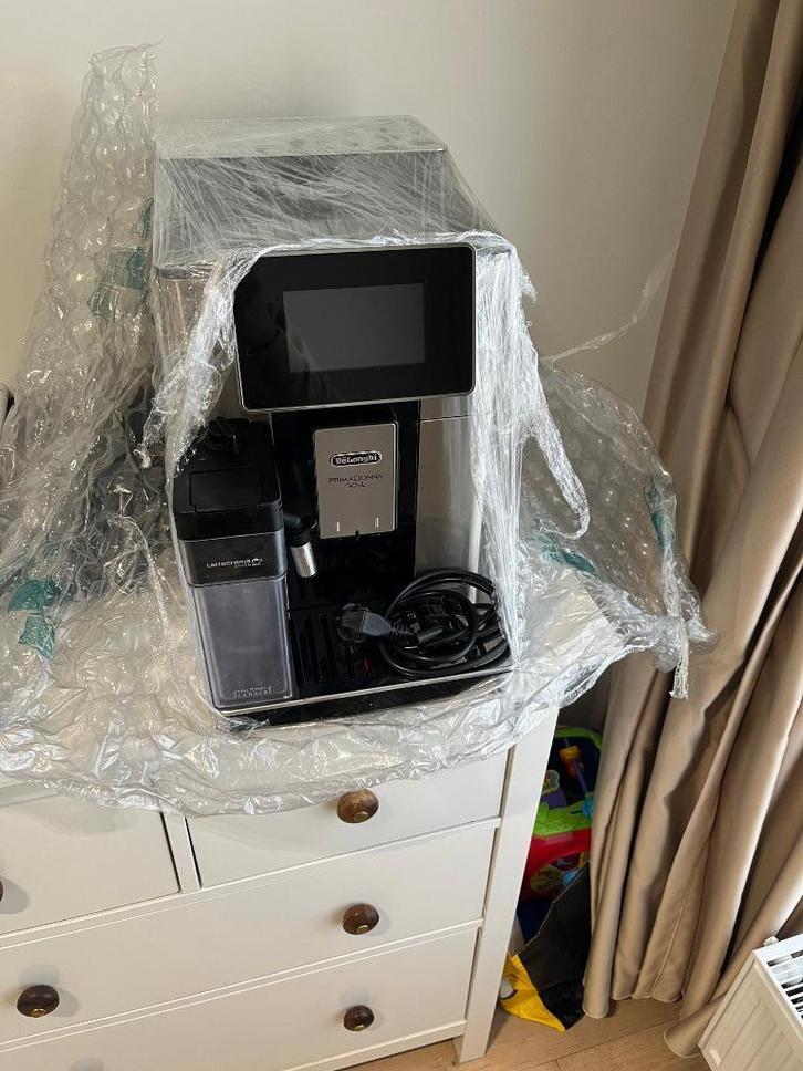 DeLonghi, PrimaSoul, Koffieautomaat, Volautomaat, Witgoed en Apparatuur, Koffiezetapparaten, Zo goed als nieuw, Gemalen koffie