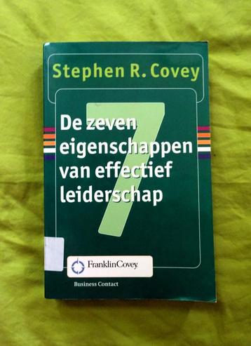 De zeven eigenschappen van effectief leiderschap - Covey beschikbaar voor biedingen