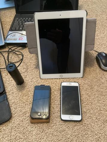 Ipad, iphones en Samsung tablet beschikbaar voor biedingen