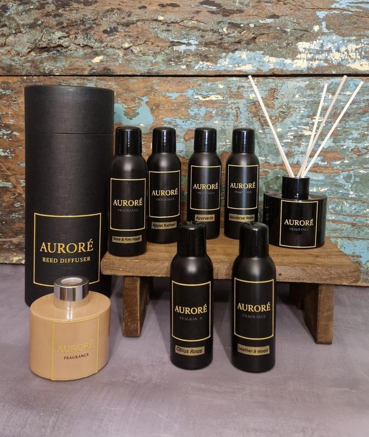 AURORÉ Reed diffuser   Navullingen of complete sets, Huis en Inrichting, Woonaccessoires | Overige, Nieuw, Ophalen of Verzenden