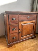 Mahonie houten dressoir annex TV meubel, Huis en Inrichting, Kasten | Dressoirs, Nieuw, 25 tot 50 cm, Ophalen