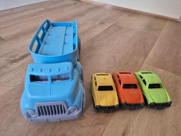 Auto transporter blauw - Green Toys speelgoed beschikbaar voor biedingen