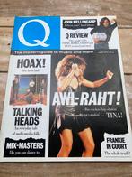 Q Magazine 1988 TINA TURNER Talking Heads JOHN MELLENCAMP, Ophalen of Verzenden, Muziek, Film of Tv