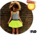 Dress like flo 164 zgan rok rokje geel gele neon fluor, Zo goed als nieuw, Jurk of Rok, Dress like flo, Verzenden