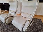 2x Fauteuils Schommelstoelen, Huis en Inrichting, Fauteuils, Ophalen, Gebruikt, 100 tot 125 cm, Metaal