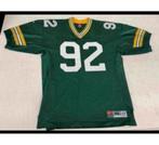 Authentic Reggie White Jersey Green Bay Packers Jersey 52, Shirt, Ophalen of Verzenden, Zo goed als nieuw, H