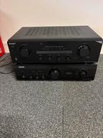 Sony TA-FE370 & Denon PMA-520AE Versterkers, Ophalen, Gebruikt, 60 tot 120 watt, Sony
