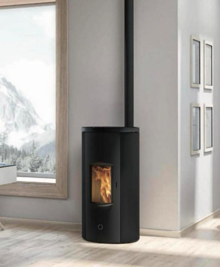 Splinternieuwe Edilkamin EK-63 Like 80 8kw nieuw in doos, Huis en Inrichting, Kachels, Nieuw, Vrijstaand, Pelletkachel, Overige brandstoffen